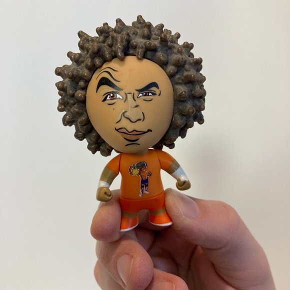 WWE Jakks 2008 Vinyl Aggression Figure Lot of 2 Toys 3" Carlito Batista - Picture 8 of 12